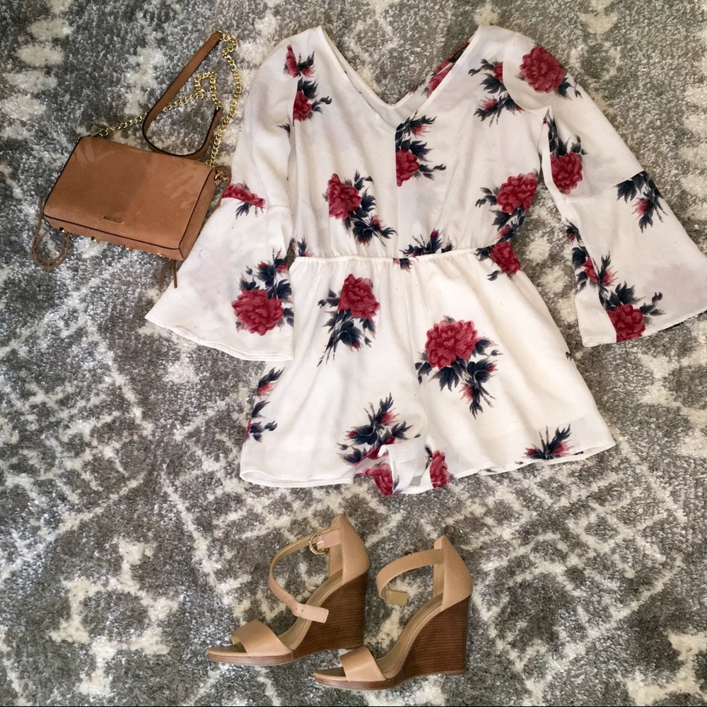 Floral Romper